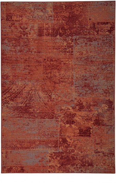 Matto VM Carpet Rustiikki, mittatilaus, puna-oranssi