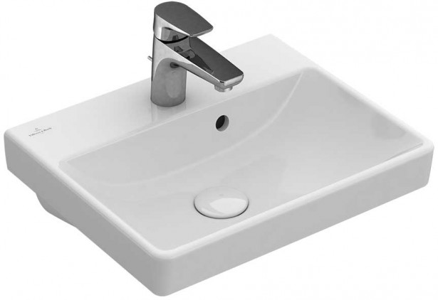 Pesuallas Villeroy & Boch Avento, 450x370mm, valkoinen