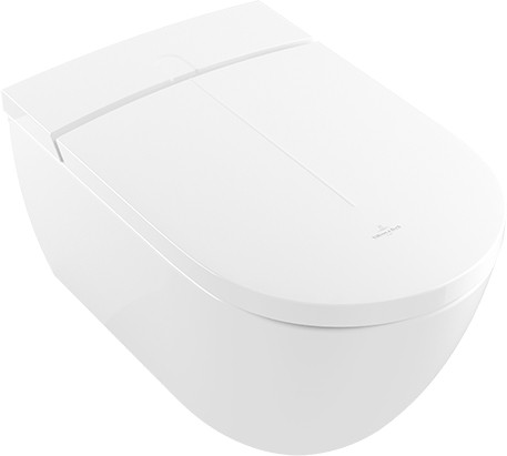 Elektroninen pesevä WC-istuin Villeroy&Boch ViClean i100, V0E100R1, valkoinen