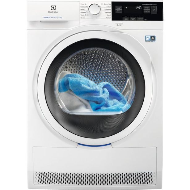 Kuivausrumpu Electrolux 800 DelicateCare EW8H648G7 8kg lämpöpumppu
