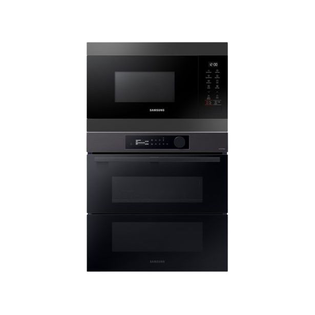 Uuni ja mikroaaltouuni Samsung NV7B57508AB ja MG22M8284AM integroitava