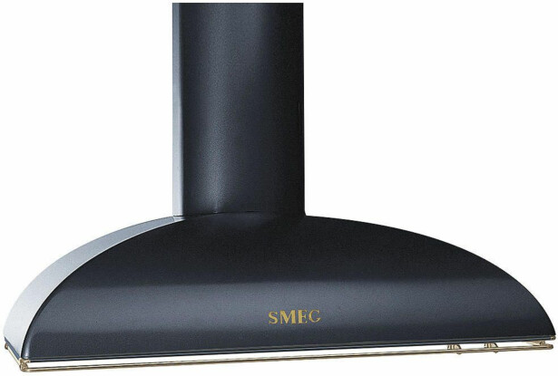 Liesituuletin Smeg KS89AOE, 90cm, seinälle, musta
