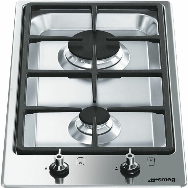 Kaasuliesitaso Smeg PGF32G, 30cm, teräs