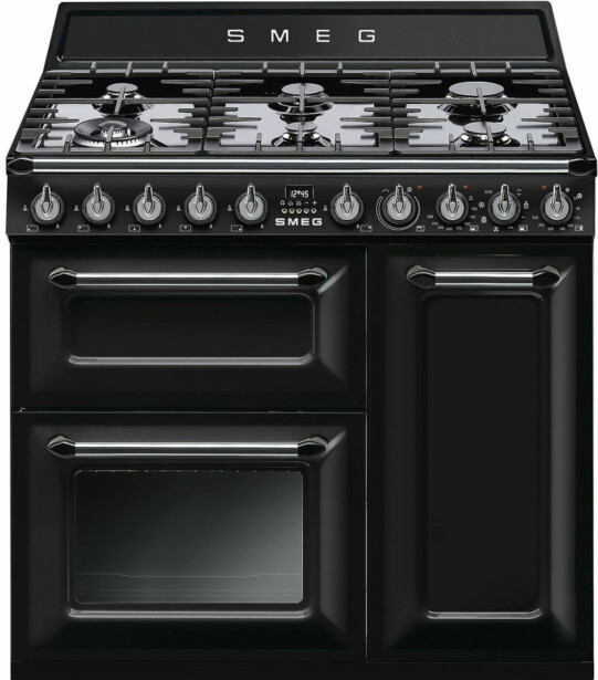 Kaasuliesi Smeg TR93BL, 90cm, musta