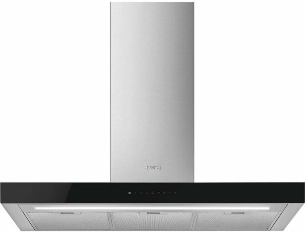 Liesituuletin Smeg KBT9L4VN, 90cm, teräs, seinälle
