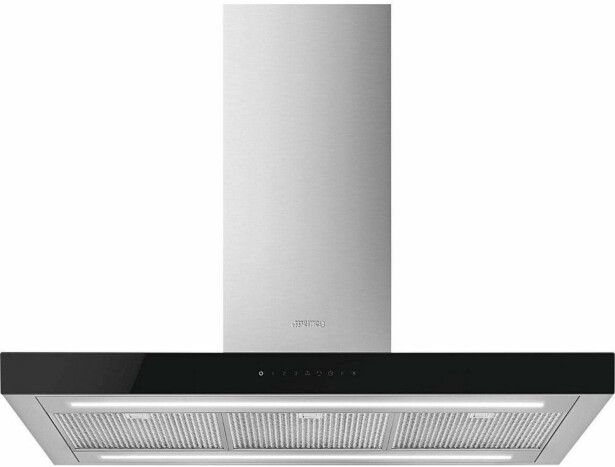 Liesituuletin Smeg KBTI9L4VN, 90cm, teräs, saareke