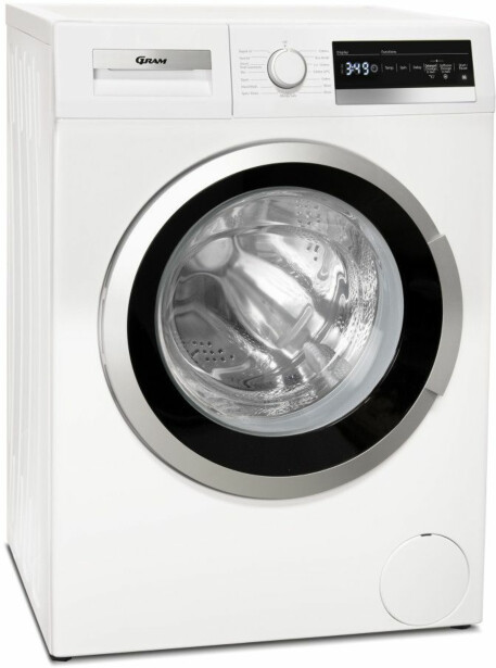 Edestä täytettävä pesukone Gram WDE 71914-90, 9kg, 1400rpm