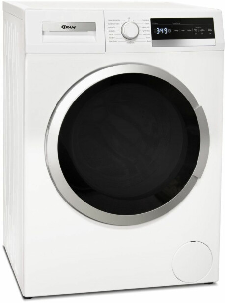 Kuivaava pesukone Gram WDD 786114-90/1, 60cm, 8/6kg, 1400rpm, valkoinen