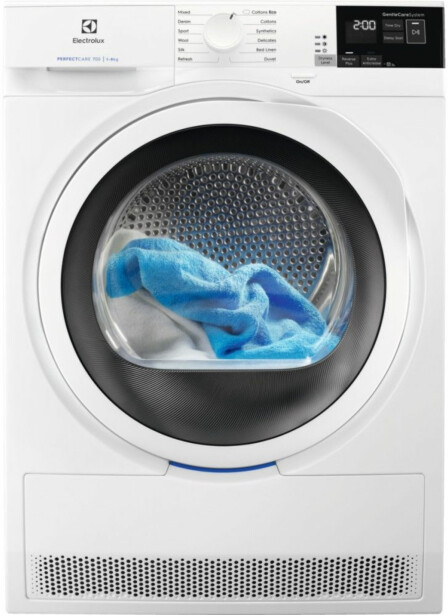 Lämpöpumppukuivain Electrolux EW7H448Q3 700 GentleCare, 60cm, 8kg, valkoinen