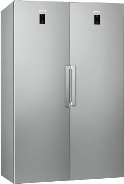 Jääkaappi ja pakastin SMEG FS18EV3HX FF18EN3HX, 119cm, 670l, teräs