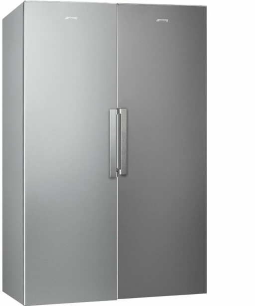 Jääkaappi ja pakastin SMEG FS18EV2HX FF18EN2HX, 119cm, 669l, teräs