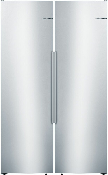 Jääkaappi ja pakastin Bosch KSF36PIDP GSN36AIEP, 120cm, 551l, teräs