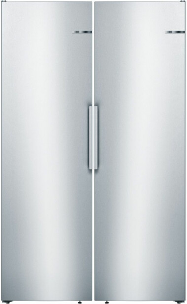 Jääkaappi ja pakastin Bosch KSV36VLDP GSN36VLEP Serie 4, 120cm, 588l, teräs