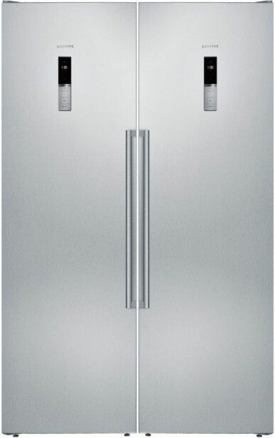 Jääkaappi ja pakastin Siemens KS36VCIEP GS36NBIEP, 120cm, 588l, teräs