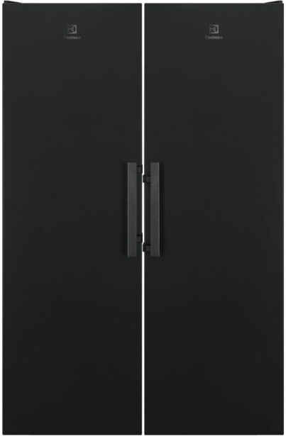 Jääkaappi ja pakastin Electrolux ERS3DE39K EUT6NE28K, 119cm, 675l, musta