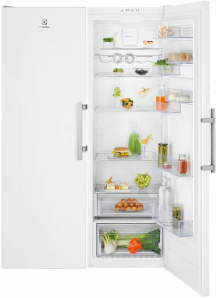 Jääkaappi ja pakastin Electrolux ERC9MEW EUE9NEW, 119cm, 670l, valkoinen