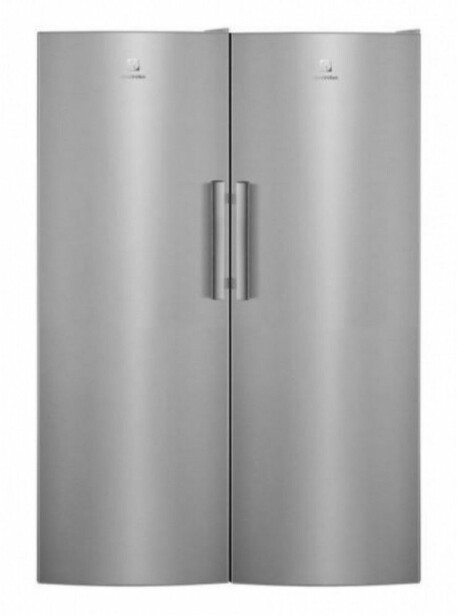Jääkaappi ja pakastin Electrolux LRC4DE35XR LUC4NE23XL, 119cm, 588l, teräs
