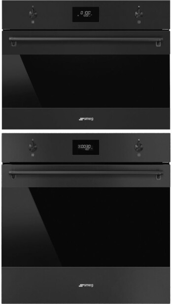 Uuni ja mikroaaltouuni Smeg SFP6301TVN SO4301M0N, 119.4cm, musta
