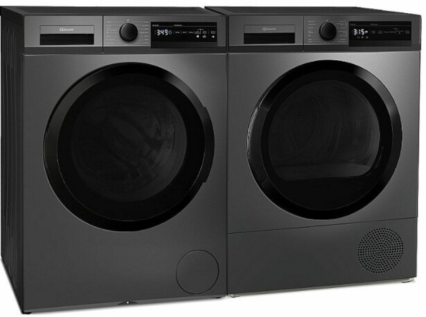 Pesukone ja kuivausrumpu Gram WDE 7181492BI TLS 785392BI, 8/8kg, musta