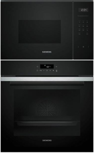 Erillisuuni ja mikroaaltouuni Siemens HB271ABS3-BF525LMB1, 118.8cm, teräs