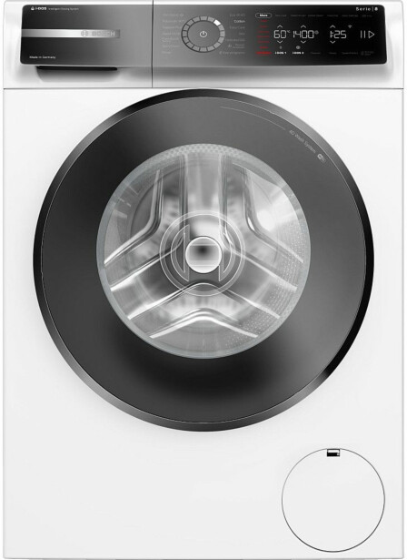Edestä täytettävä pesukone Bosch Series 8 WGB244A0SN, 9kg, 1400rpm