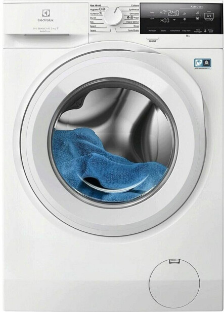 Edestä täytettävä pesukone Electrolux EFI631V94Q, 60cm, 9kg, 1400rpm, valkoinen