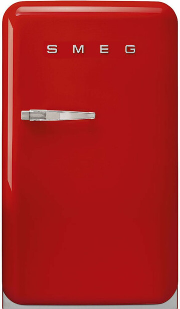 Jääkaappi Smeg FAB10RRD6, 54.5cm, 122l, punainen