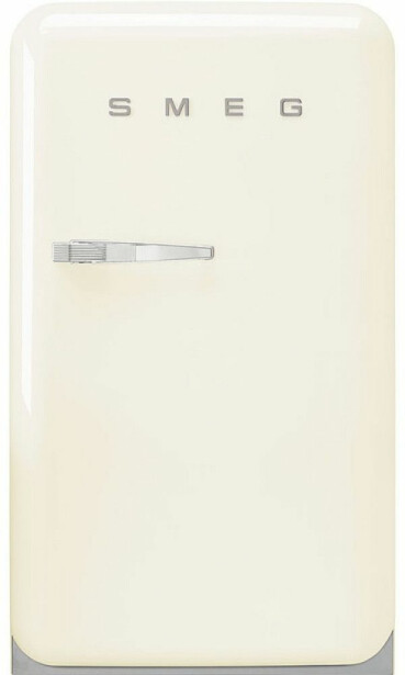 Jääkaappi pakastelokerolla Smeg FAB10RCR6, 54.5cm, 122l, kermanvalkoinen