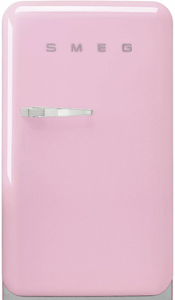 Jääkaappi pakastelokerolla Smeg FAB10RPK6, 54.5cm, 122l, rosa