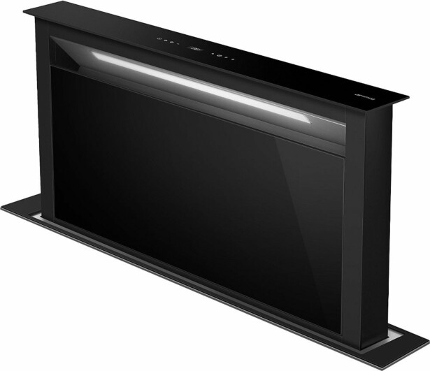 Työtasoon asennettava liesituuletin Smeg KDD90CNE2, 90cm, musta