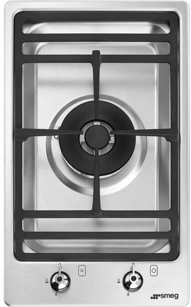 Kaasuliesitaso Smeg PGF31G2, 30cm, teräs