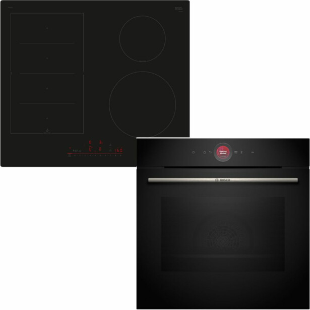 Erillisuuni ja liesitaso Bosch HBG7742B1 PIX61RHC1E, 118.6cm, musta
