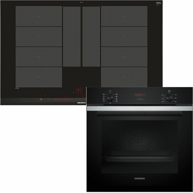 Erillisuuni ja induktioliesitaso Siemens HB234ABS3F EX875LYV1E, 140.6cm, teräs