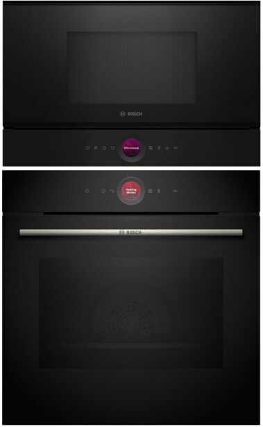 Erillisuuni ja induktioliesitaso Bosch HBG7721B1 BFL7221B1 Serie 8, 118.8cm, musta