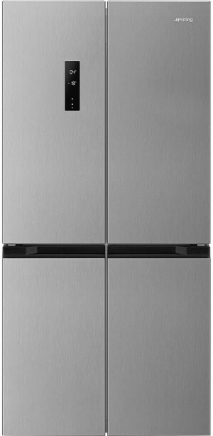 Jääkaappipakastin Smeg FQI48XD French Door, teräs, 84cm, 488l