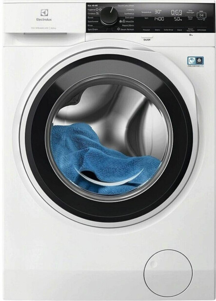 Edestä täytettävä pesukone Electrolux EFI743RX4R, 60cm, 7kg, 1400rpm, valkoinen