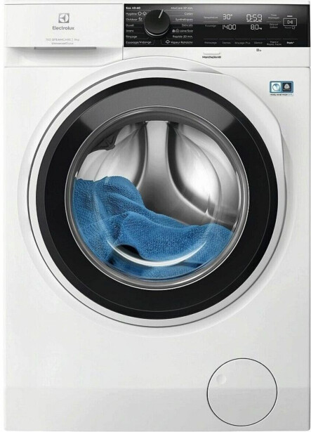 Edestä täytettävä pesukone Electrolux EFI743S14S, 60cm, 8kg, 1400rpm, valkoinen