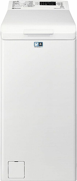 Päältä täytettävä pyykinpesukone Electrolux EW6T272P5P, 39.7cm, 7kg, 1200rpm, valkoinen