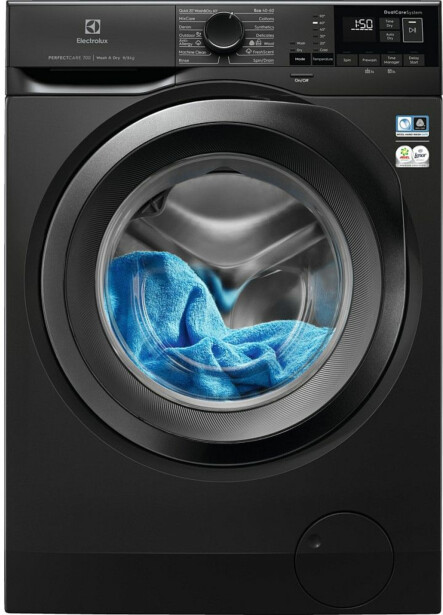 Kuivaava pesukone Electrolux EW7W7794PG, 59.7cm, 9/5kg, 1400rpm, harmaa