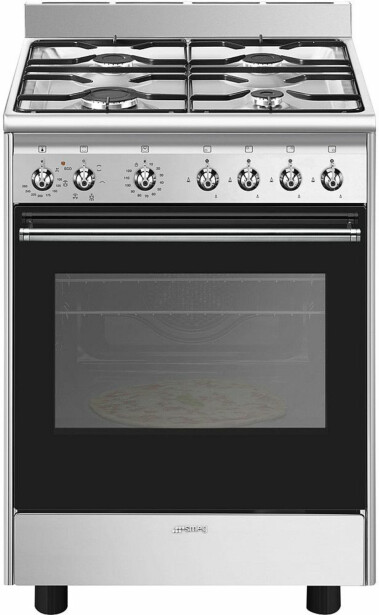 Kaasuliesi Smeg CX60GMNO, teräs, 60cm