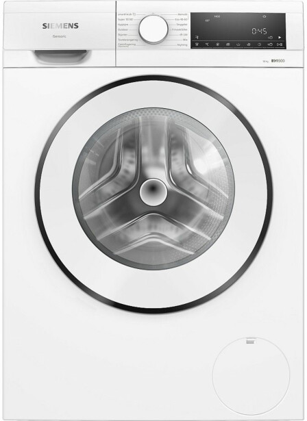 Edestä täytettävä pesukone Siemens WG54G2ZMDN iQ500, 60cm, 9kg, 1400rpm, valkoinen