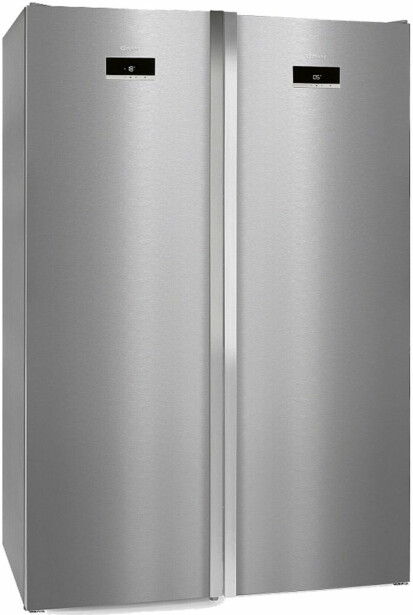 Jääkaappi ja pakastin Gram KS581865FNX-FS 581865NX(v), 119cm, 686l, teräs