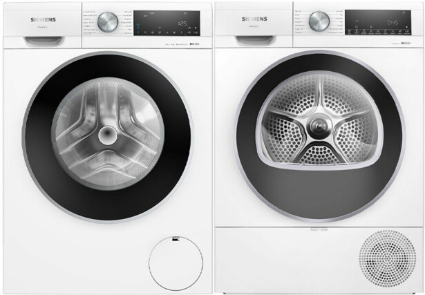 Pesukone ja kuivausrumpu Siemens WG56G2AADN-WQ42G20KDN iQ500, 9/9kg, valkoinen