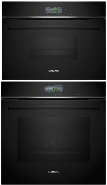 Uuni ja höyryuuni Siemens HB776G3B2S-CD714GXB1, iQ700, 118.8cm, musta
