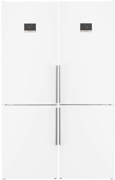 Jääkaappipakastin Bosch 2 kpl KGN367WCT Serie 4, 60cm, 321l, valkoinen