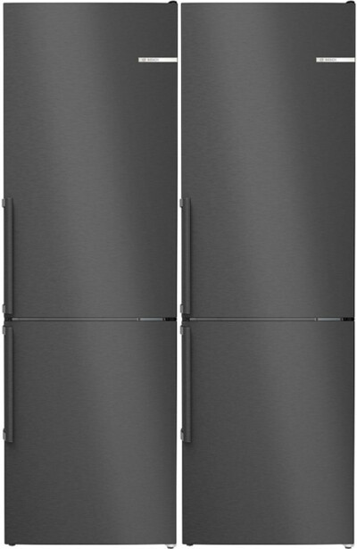 Jääkaappipakastin Bosch 2 kpl KGN36VXCT Serie 4, 60cm, 321l, teräs