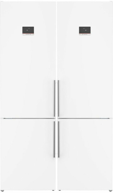 Jääkaappipakastin Bosch 2 kpl KGN397WCT Serie 4, 60cm, 363l, valkoinen