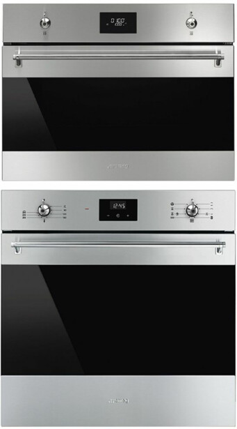 Uuni ja mikroaaltouuni Smeg SF6300TVX-SO4301M1X, 114.5cm, teräs
