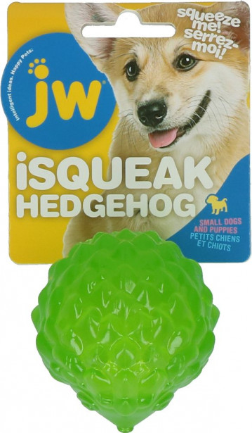 Vinkuva kumipallo JW Hedgehog Squeaky Ball