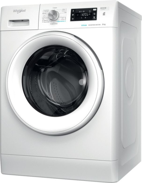 Edestä täytettävä pesukone Whirlpool FFB 8458 WV EU, 1351rpm, 8kg